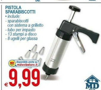 MD Discount Pistola Sparabiscotti offerta