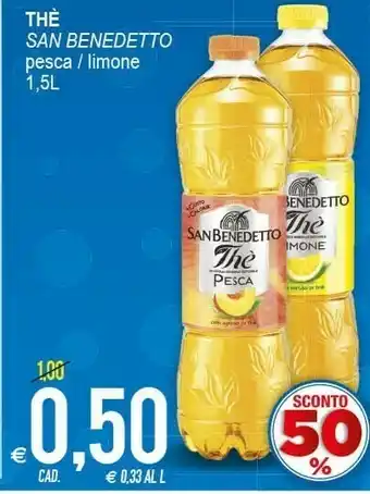 MD Discount San Benedetto Thè Al Limone 1500 G(ml) offerta