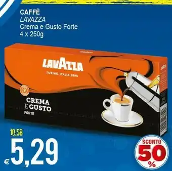 MD Discount Lavazza Caffè Crema E Gusto Forte 250 G(ml) offerta