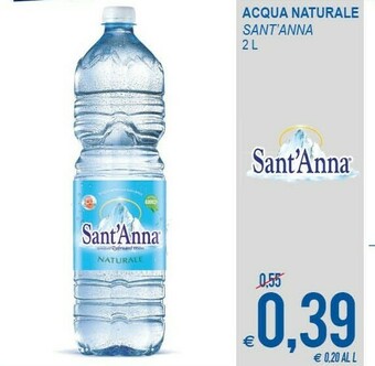 MD Discount Sant'anna Acqua Naturale offerta