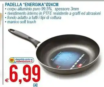 MD Discount Padella Energika 24 Cm offerta