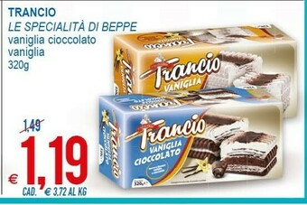 MD Discount Le Specialità di Beppe Trancio Vaniglia Cioccolato/ Vaniglia offerta