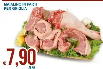 Maialino In Parti Per Griglia