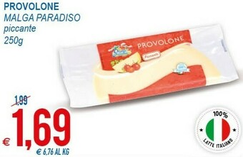 MD Discount Malga Paradiso Provolone Piccante 250 G(ml) offerta