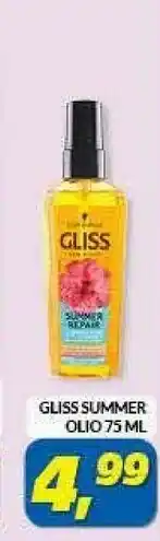 Risparmio Casa Schwarzkopf Gliss Summer Olio offerta