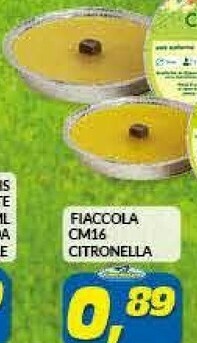 Risparmio Casa Fiaccola Citronella offerta