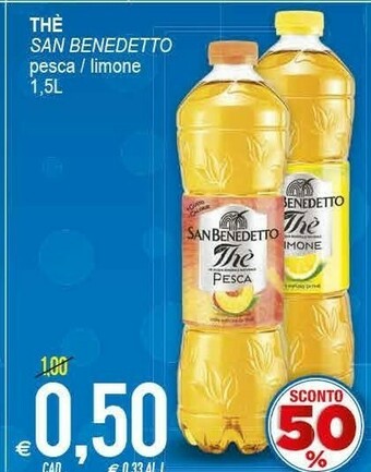 MD Discount San Benedetto The Pesca/Limone offerta