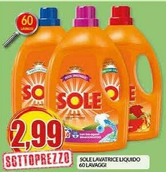 Risparmio Casa Sole Lavatrice Liquido offerta