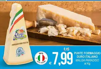 MD Discount Malga Paradiso Punte Formaggio Duro Italiano offerta