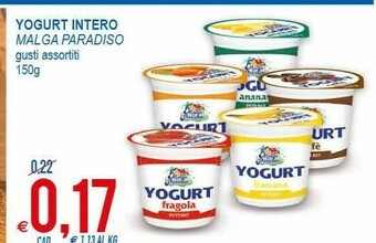 MD Discount Malga Paradiso Yogurt Intero offerta