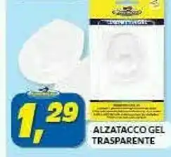 Risparmio Casa Alzatacco Gel Trasparente offerta