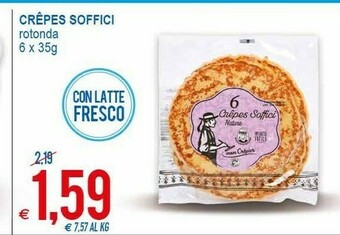 MD Discount Crepes Soffici Rotonda offerta