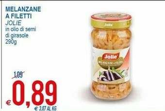 MD Discount Jolie Melanzane A Filetti In Olio Di Semi Di Girasole offerta