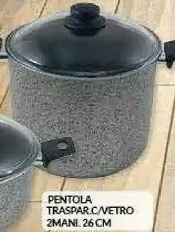 Risparmio Casa RisparimoCasa Pentola Traspar.c Vetro offerta