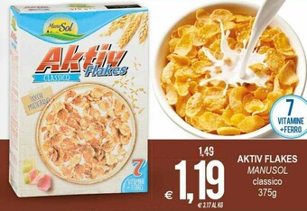 MD Discount ManuSol Aktiv Flakes Classico offerta