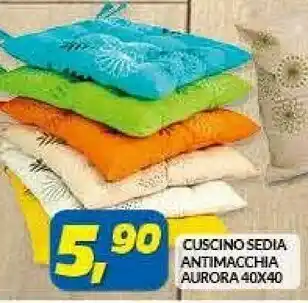 Risparmio Casa Aurora Coscino Sedia Antimacchia offerta