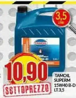 Risparmio Casa Tamoil Superm 15W40 B-D offerta