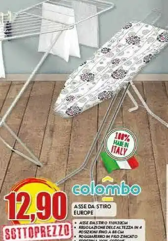 Risparmio Casa Colombo Asse Da Stiro Eurrope offerta