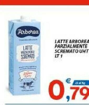 Vivo Supermercati Arborea Latte parzialmente scremato offerta