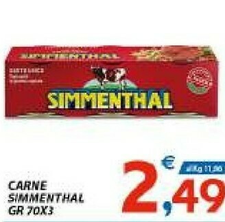 Vivo Supermercati Simmenthal Carne in scatola offerta