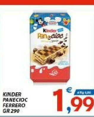Vivo Supermercati Kinder Merendine offerta
