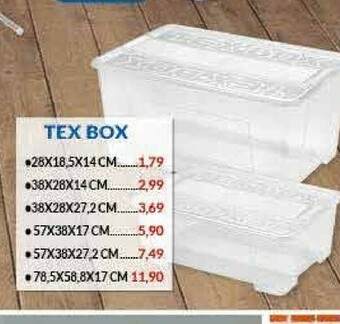 Risparmio Casa TEX BOX offerta