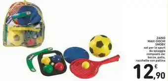 Conad Smoby Zaino Maxi Giochi offerta
