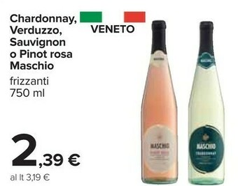 Carrefour Cantine maschio Verduzzo Veneto 750 G(ml) offerta