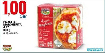 Eurospin Tre Mulini Pizzette Margherita offerta