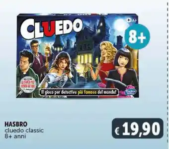 Hasbro cluedo classic 8+anni