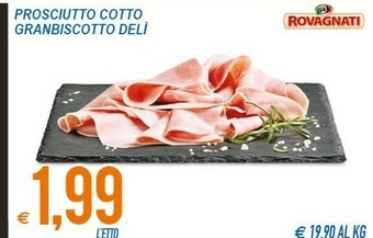 MD Discount Rovagnati Prosciutto Cotto offerta