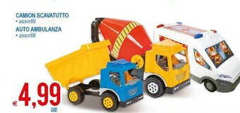 Camion Scavatutto/ Auto Ambulanza