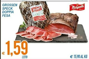 MD Discount Morgante Grossen Speck Doppia Fesa offerta