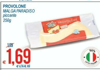 MD Discount Malga Paradiso Provolone Piccante 250 G(ml) offerta