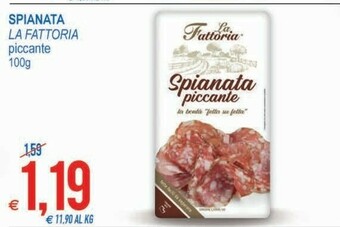MD Discount La Fattoria Spianata Piccante offerta