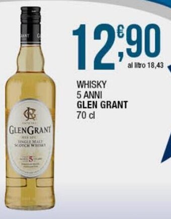 Glen Grant Whisky 5 Anni 70 cl