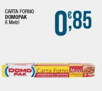 Domopak Carta Forno 6 Metri