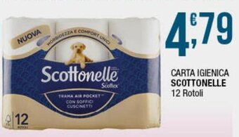 Maxi Sidis Scottonelle Carta Igienica 12 Rotoli offerta
