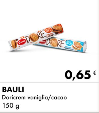Iper Tosano Bauli Doricrem vaniglia/cacao 150 g offerta