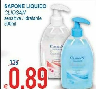 MD Discount Cliosan Sapone Liquido Sensitive offerta