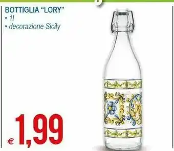 Bottiglia Lory Decorazione Sicily