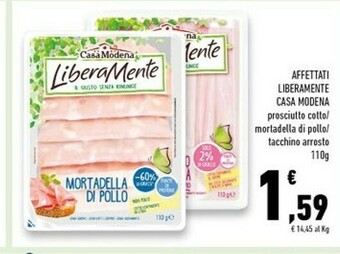 Conad Superstore Casa Modena Libera Mente Tacchino Arrosto 110 G(ml) offerta