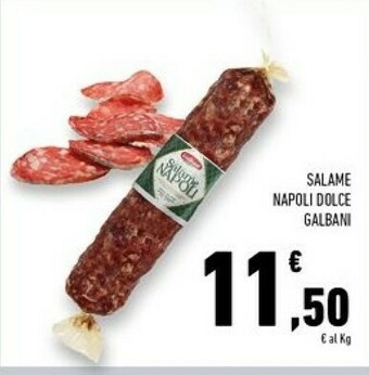 Conad Superstore Galbani Salame Napoli Dolce offerta