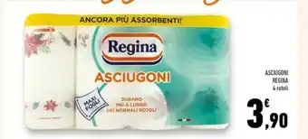 Conad Superstore Regina Asciugoni 4 Rotoli offerta