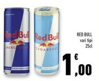 Conad Superstore Red bull Energy Drink 250 G(ml) offerta