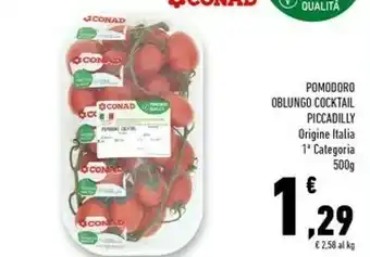Conad Superstore Conad Pomodoro Oblungo Cocktail Piccadilly offerta