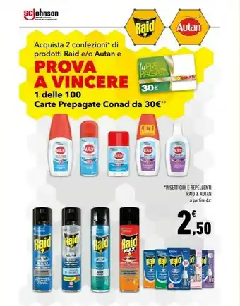 Conad Superstore Raid Insetticidi E Repellenti offerta