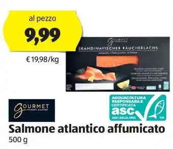 ALDI Salmone atlantico affumicato offerta