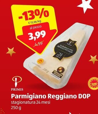 ALDI Parmigiano reggiano dop offerta