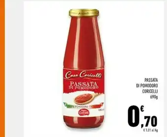 Conad Superstore Coricelli Passata Di Pomodoro offerta